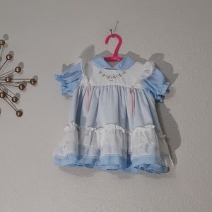 Petit Jouet Vintage Baby Girl Dress